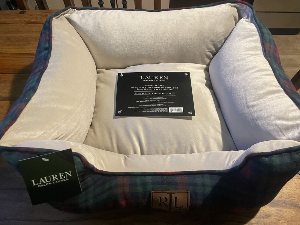 Ralph Lauren Legowisko dla psa Tartan Pet Bed