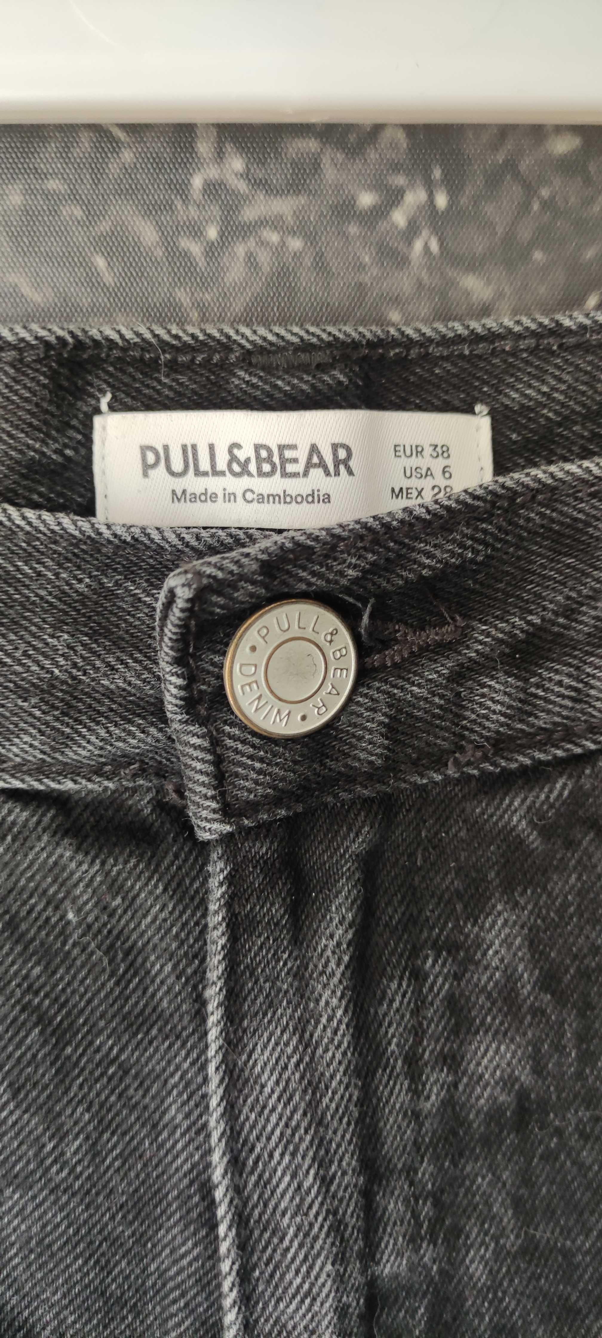 Pull & Bear/  Spodenki Jeansowe/  rozm 38