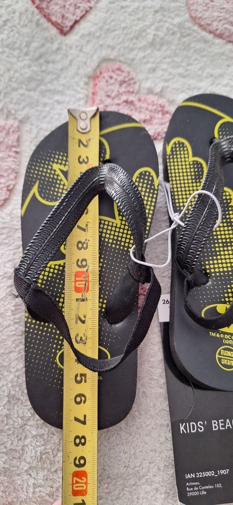 Nowe japonki sandały dla chlopca batman 26-27