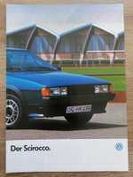Prospekt VW Scirocco