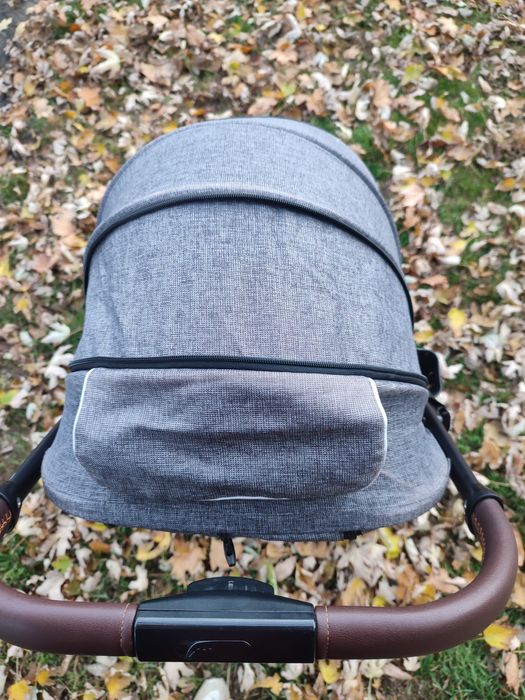 Прогулянкова коляска Ninos Nava, Black, чорний