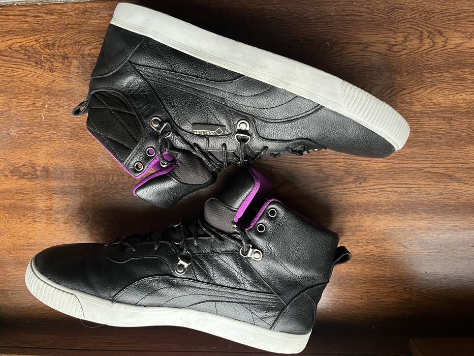 Шкіряні зимові кеди,кросівки  PUMA gor-tex оригінал