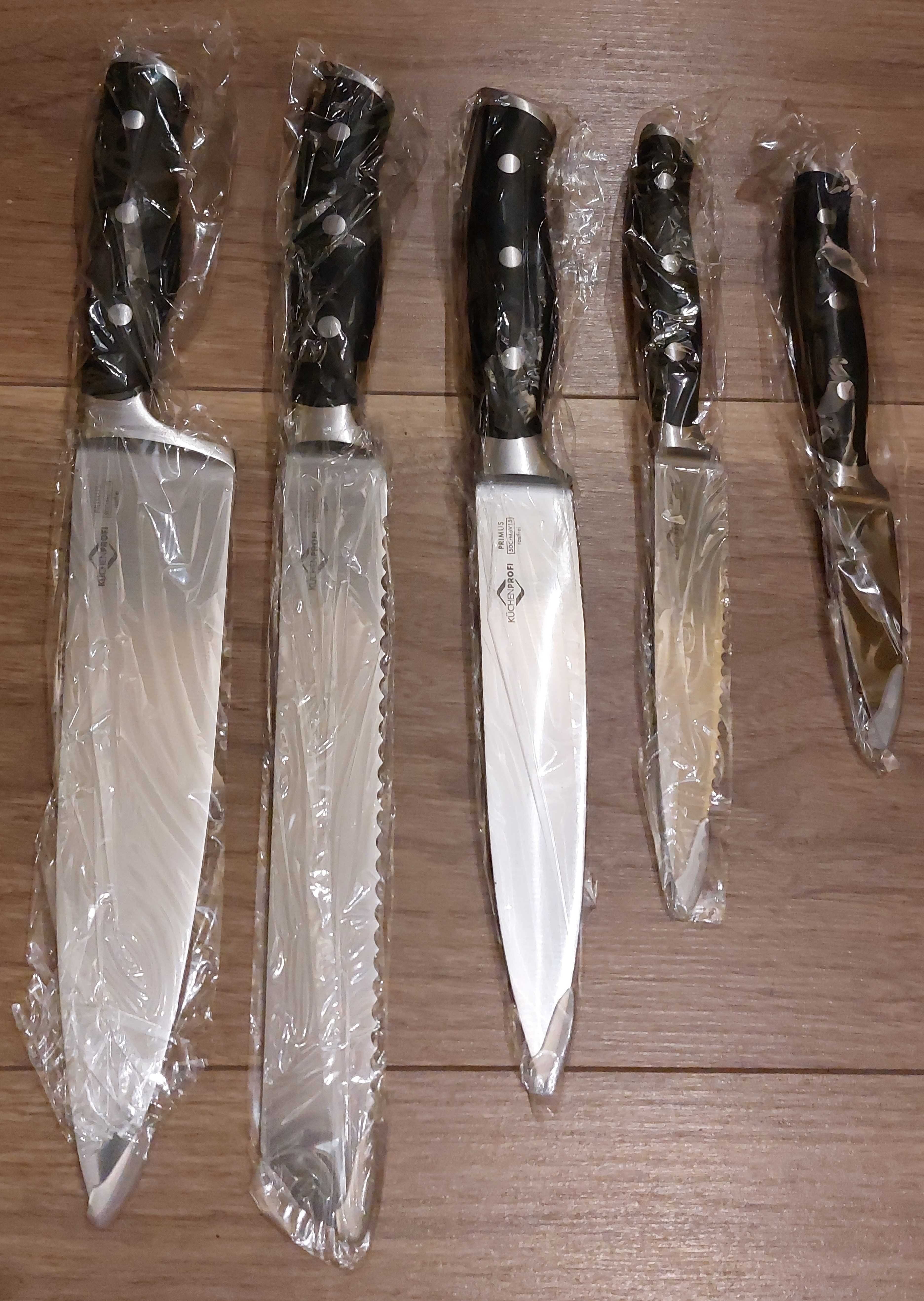 zestaw 5 noży w bloku Küchenprofi  Primus