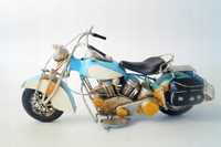 Metalowy pojazd harley motocykl motor