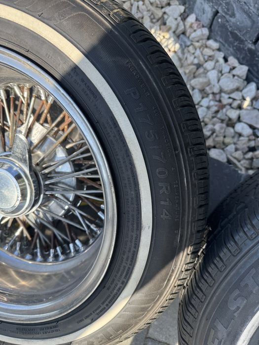 Felgi szprychowe z oponami
