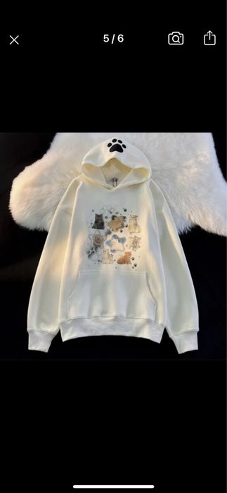 Толстовка с принтом