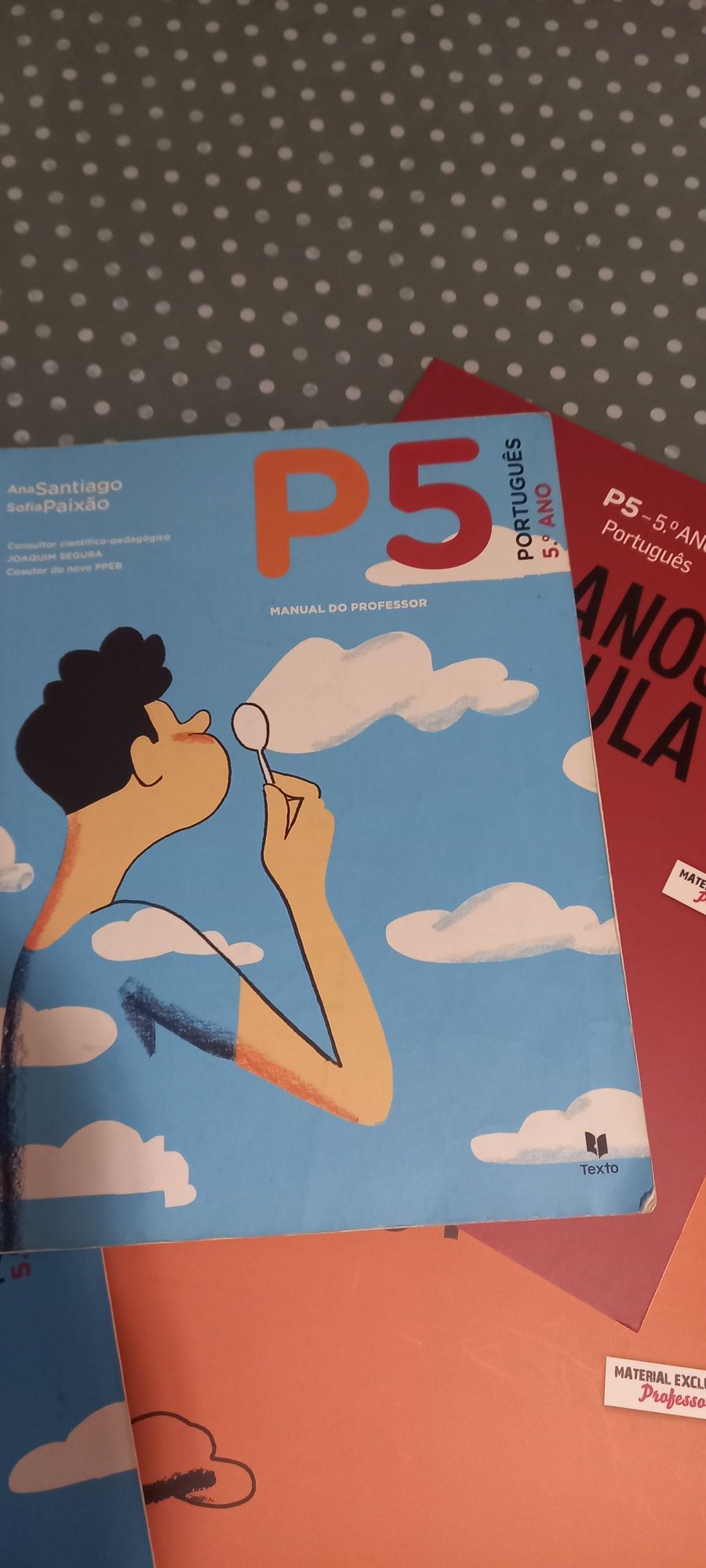 Manual P5 -Português 5.°ano da Texto Editora