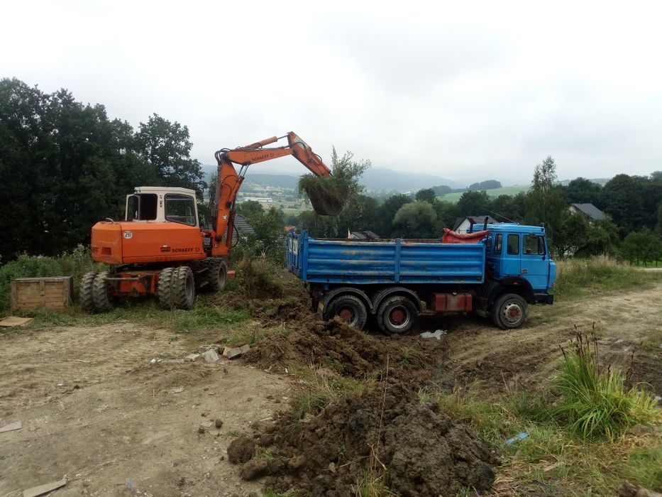 Usługi minikoparką # koparką # młot wyburzeniowy # wiertnica #wywrotka