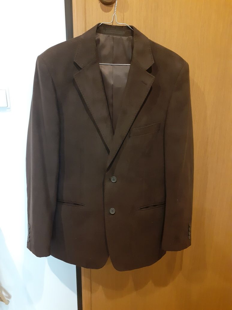 Blazer com efeito camurça