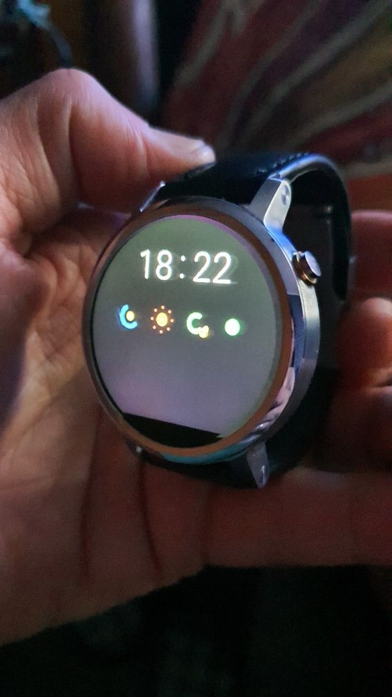 Smartwatch Motorola Moto 360 2G 46 mm novo na cx