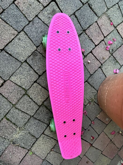 Deskorolka fiszka różowa