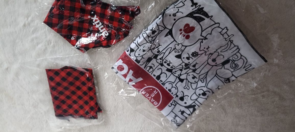 Bandana dla psa Advantix x 2 plus ręcznik szybkoschnący z mikrofibry