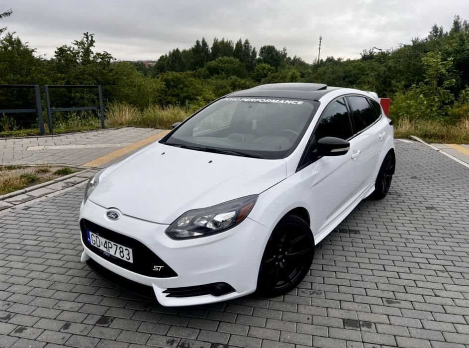 Ford Focus ST MK3 | 250KM | GTI STI | Recaro, Navi, Faktury | Gdansk