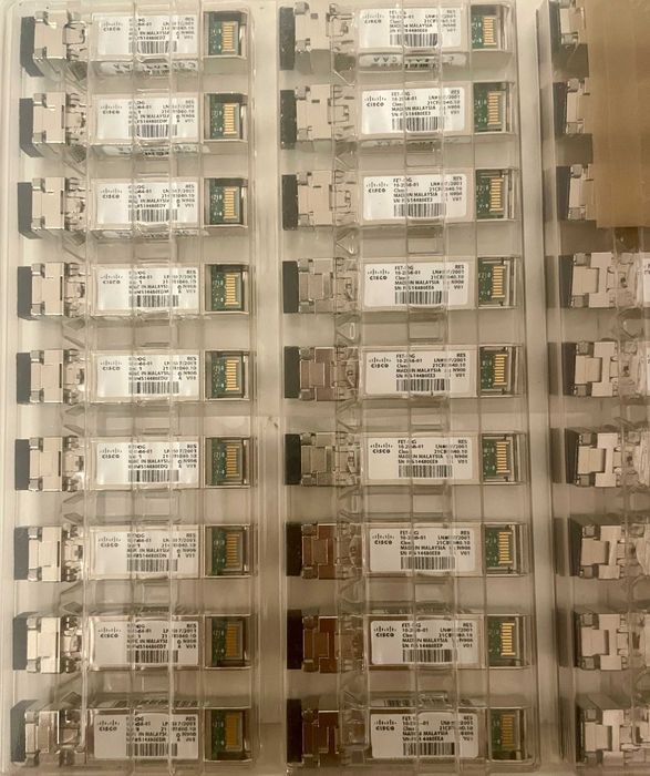 Cisco FET-10G SFP+ 10 Gbps  – Novo – 36 unidades disponíveis