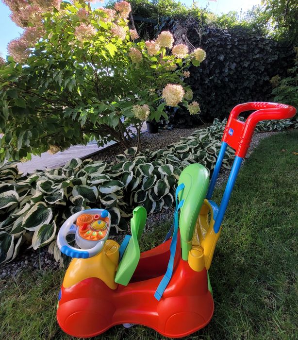 Chicco Jezdzik Pchacz Odpychacz Bujak 4w1 Quat Gratis 100 piłeczekcz