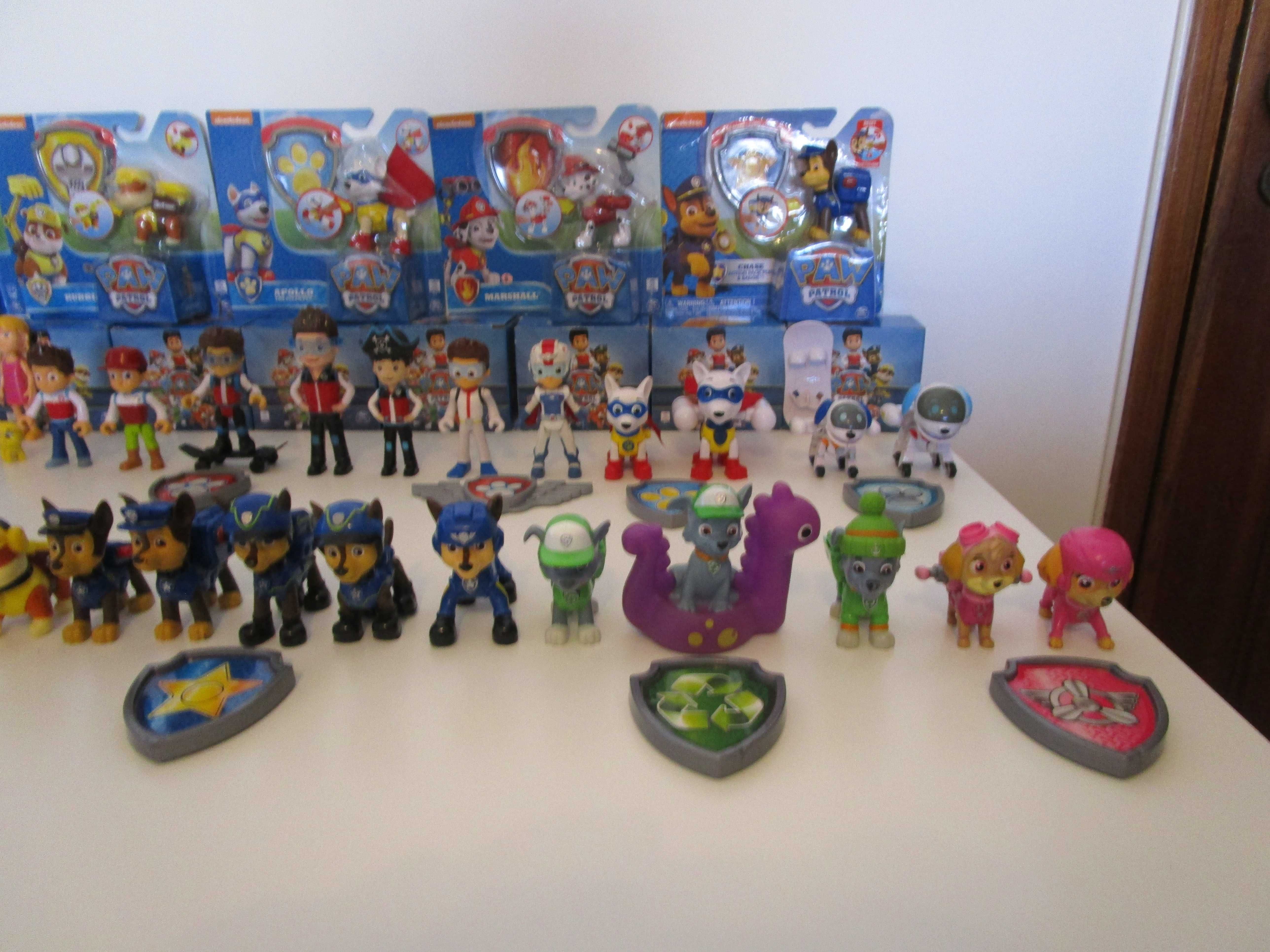 Conjunto de 6/7/9/10 Figuras Articuladas da Patrulha Pata / PAW Patrol