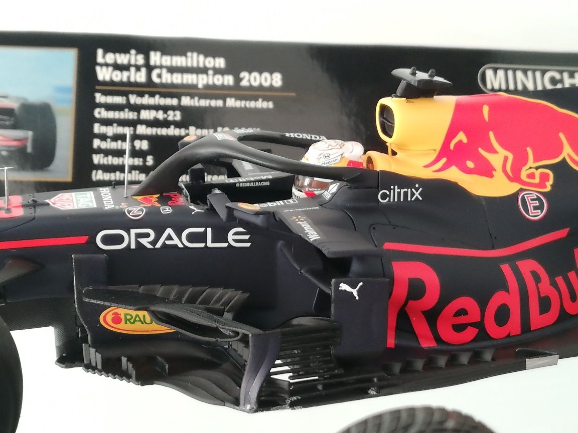 1:18 F1 Red Bull RB16B, Max Verstappen 100º GP, SPARK