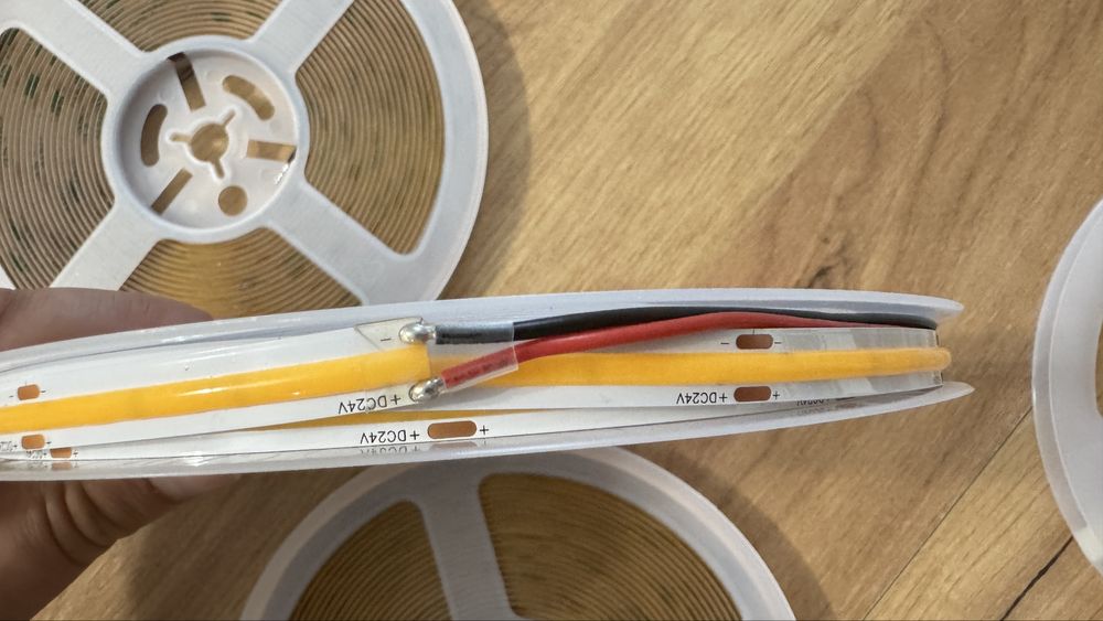 Nowe taśmy LED COB - Okazja, pozostałość po remoncie
