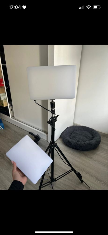 lampy led do zdjęć + statywy