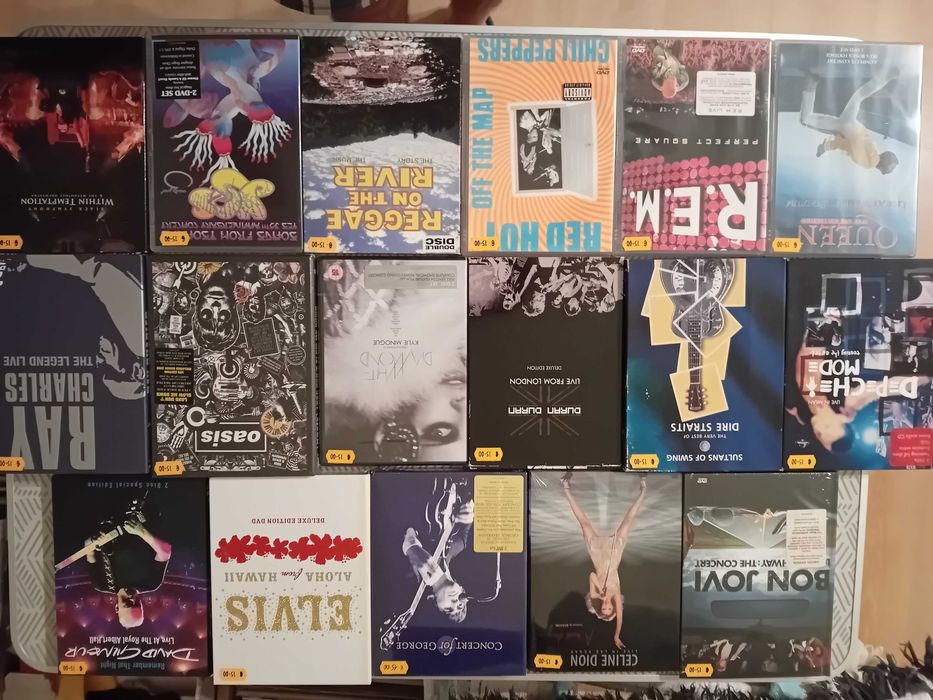 Dvd Musical Edições Especiais e Limitadas.