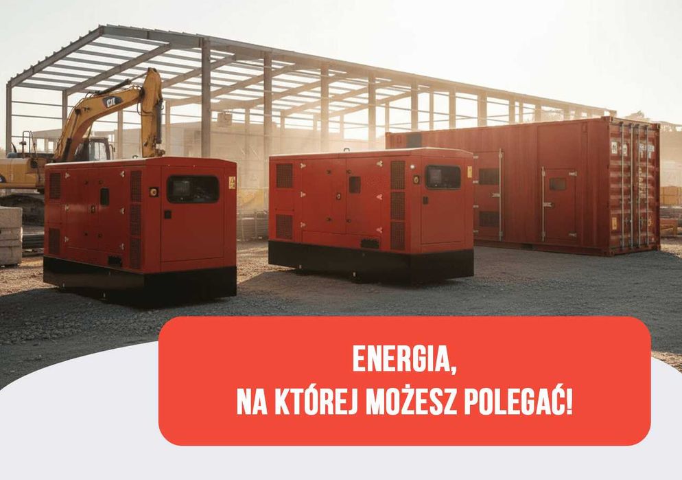 Wynajem agregatów prądotwórczych 100 – 4500 kVA agregaty prądotwórcze
