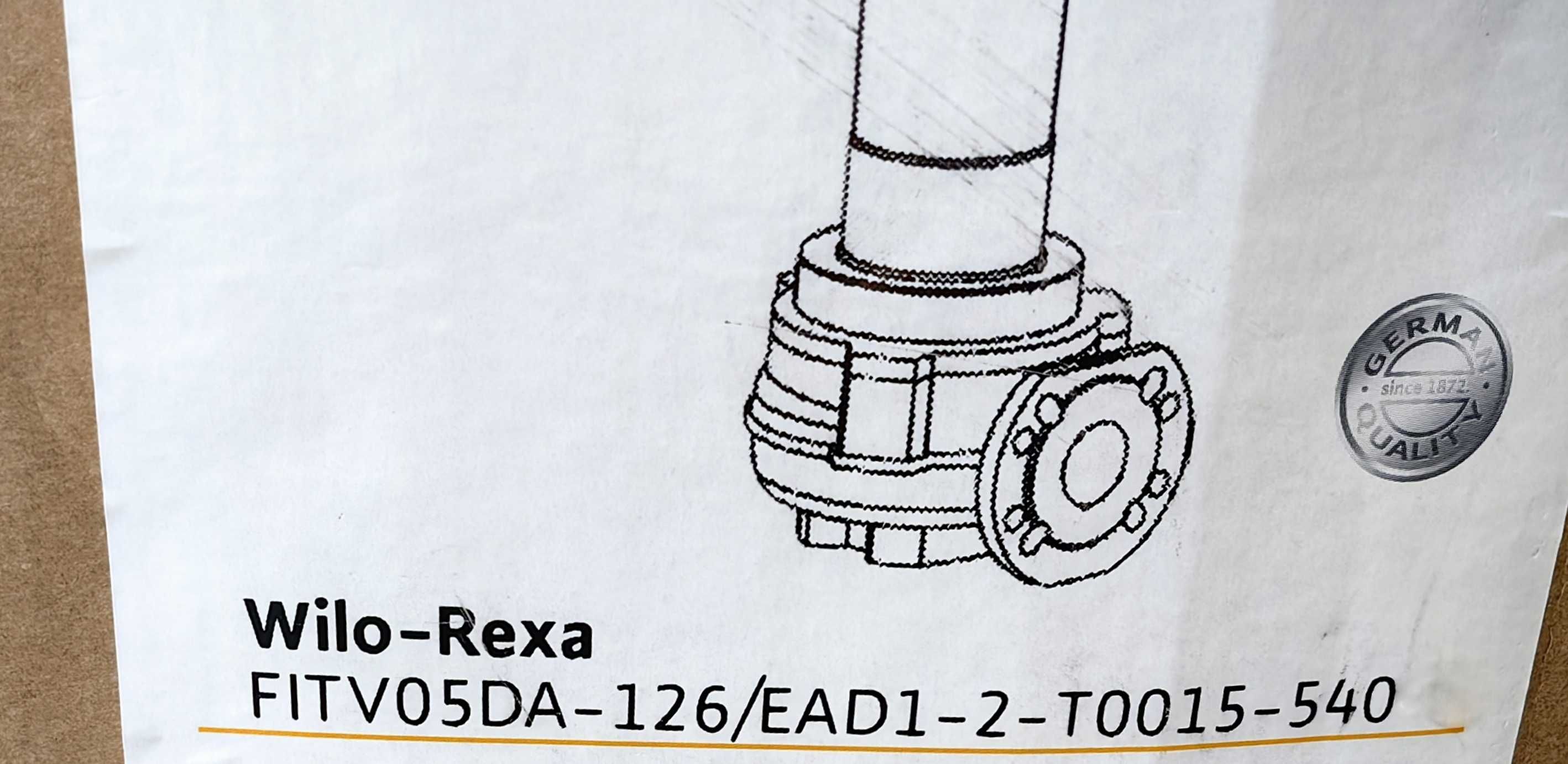 Pompa do ścieków Wilo-Rexa FIT V05DA-126 NOWA Karton Instrukcje