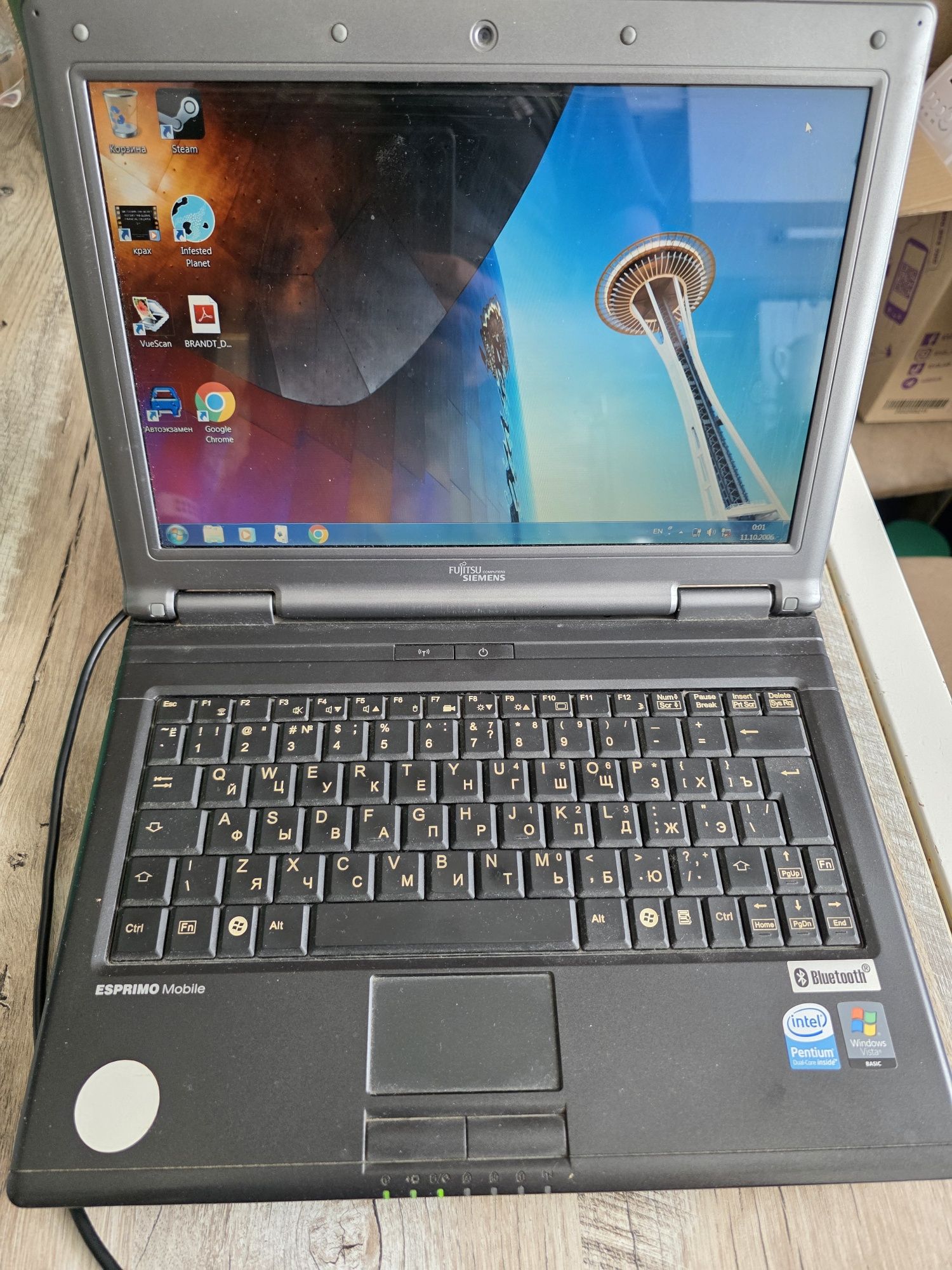Продам ноутбук Fujitsu Siemens U9200