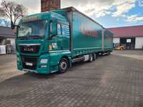 MAN TGX rok produkcji 2016, zestaw jumbo