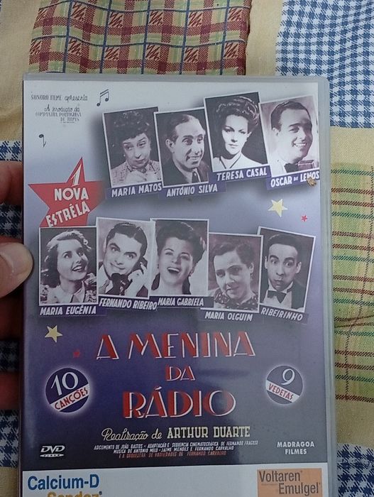 DVD A Menina da Rádio produção de Arthur Duarte