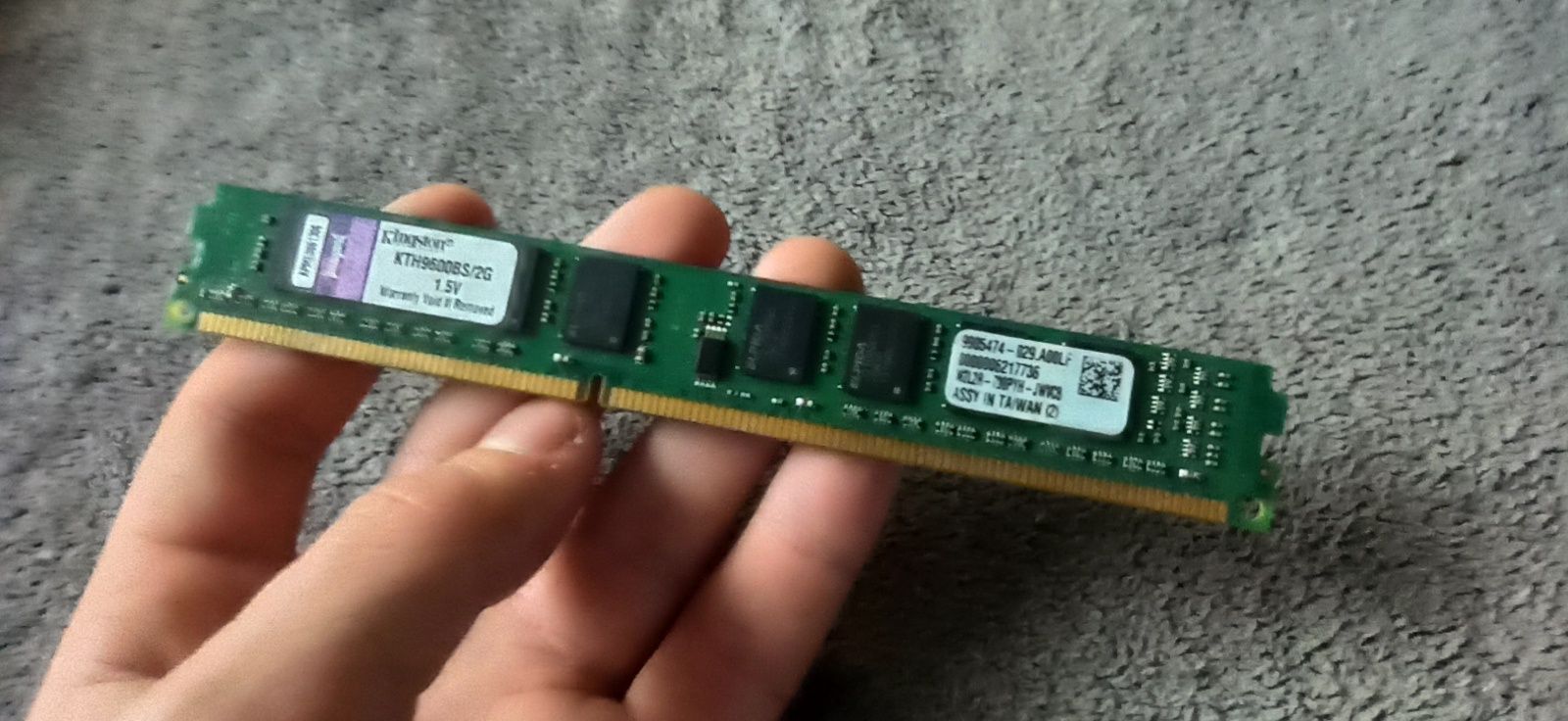 Pamięć RAM Kingston DDR3 2 GB 1333