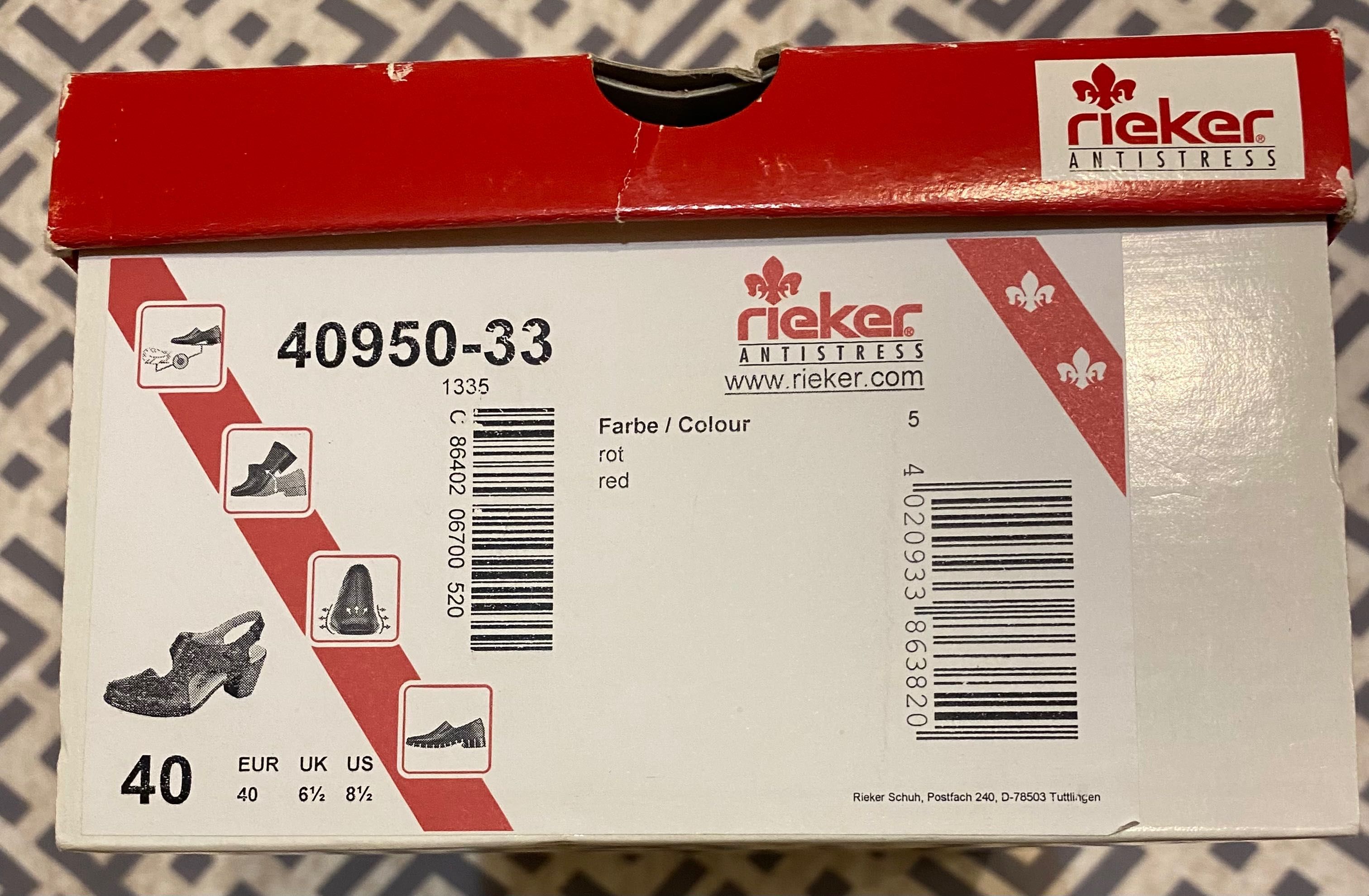 Босоніжки Rieker  40р
