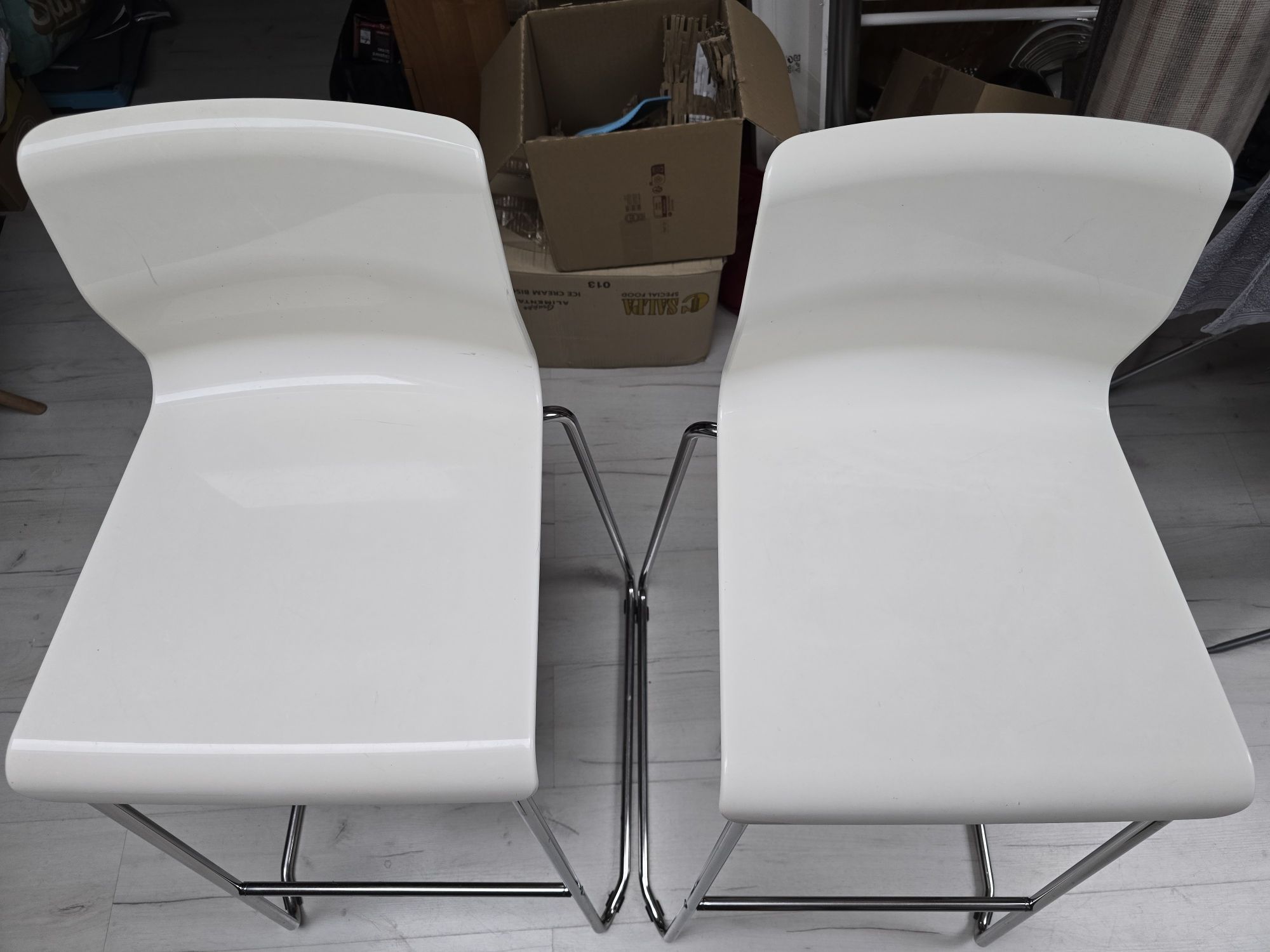 Ikea Glenn stołek barowy hoker 76cm (dwie sztuki)