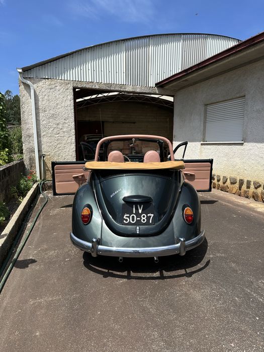 VW carocha descapotável