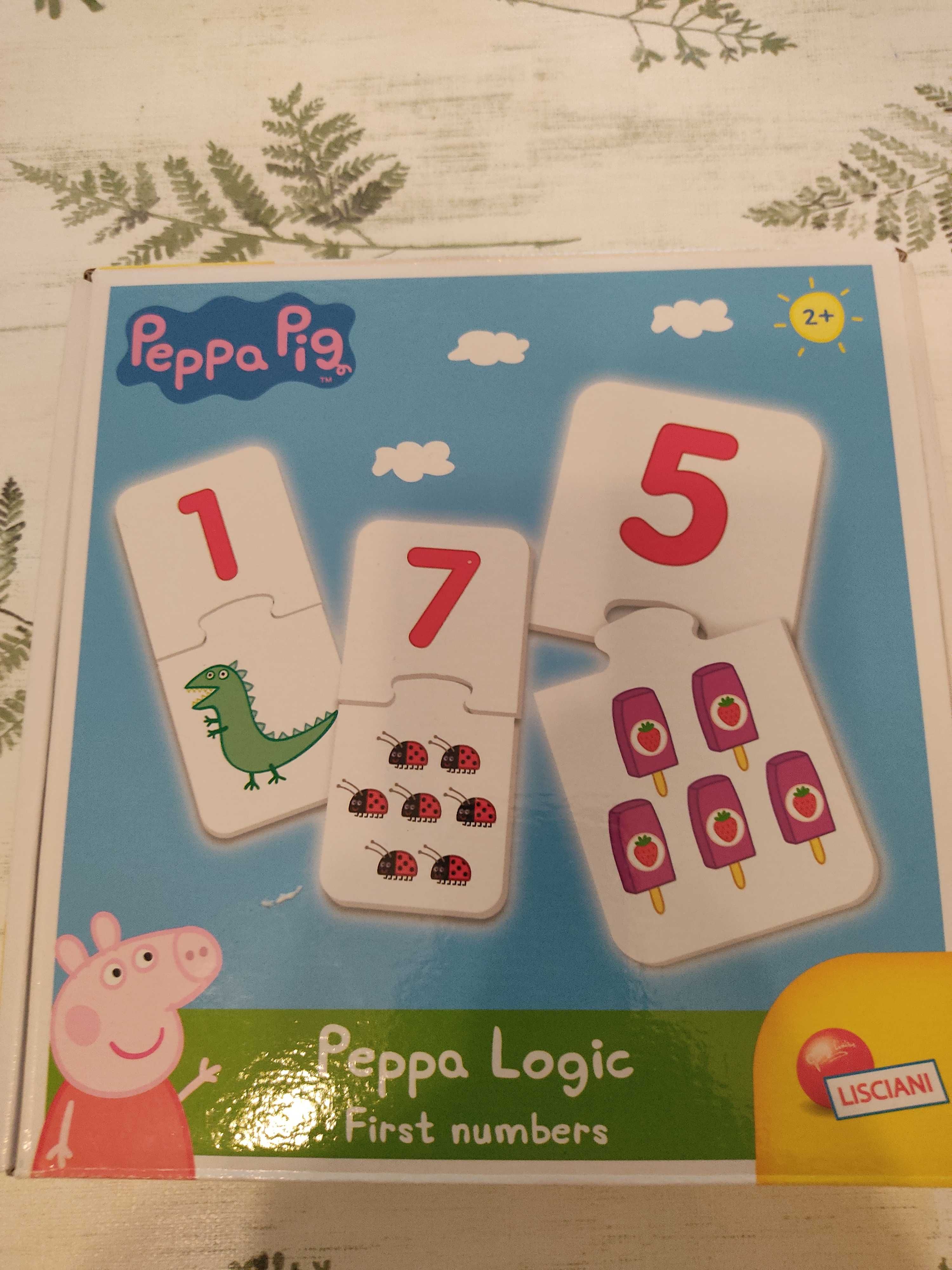 Gra logiczna dla dzieci Peppa Pig, liczenie
