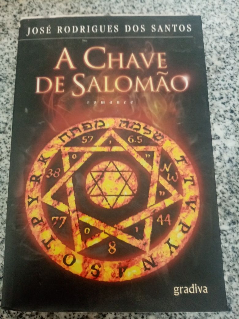 Livro A Chave de Salomão José Rodrigues dos Santos