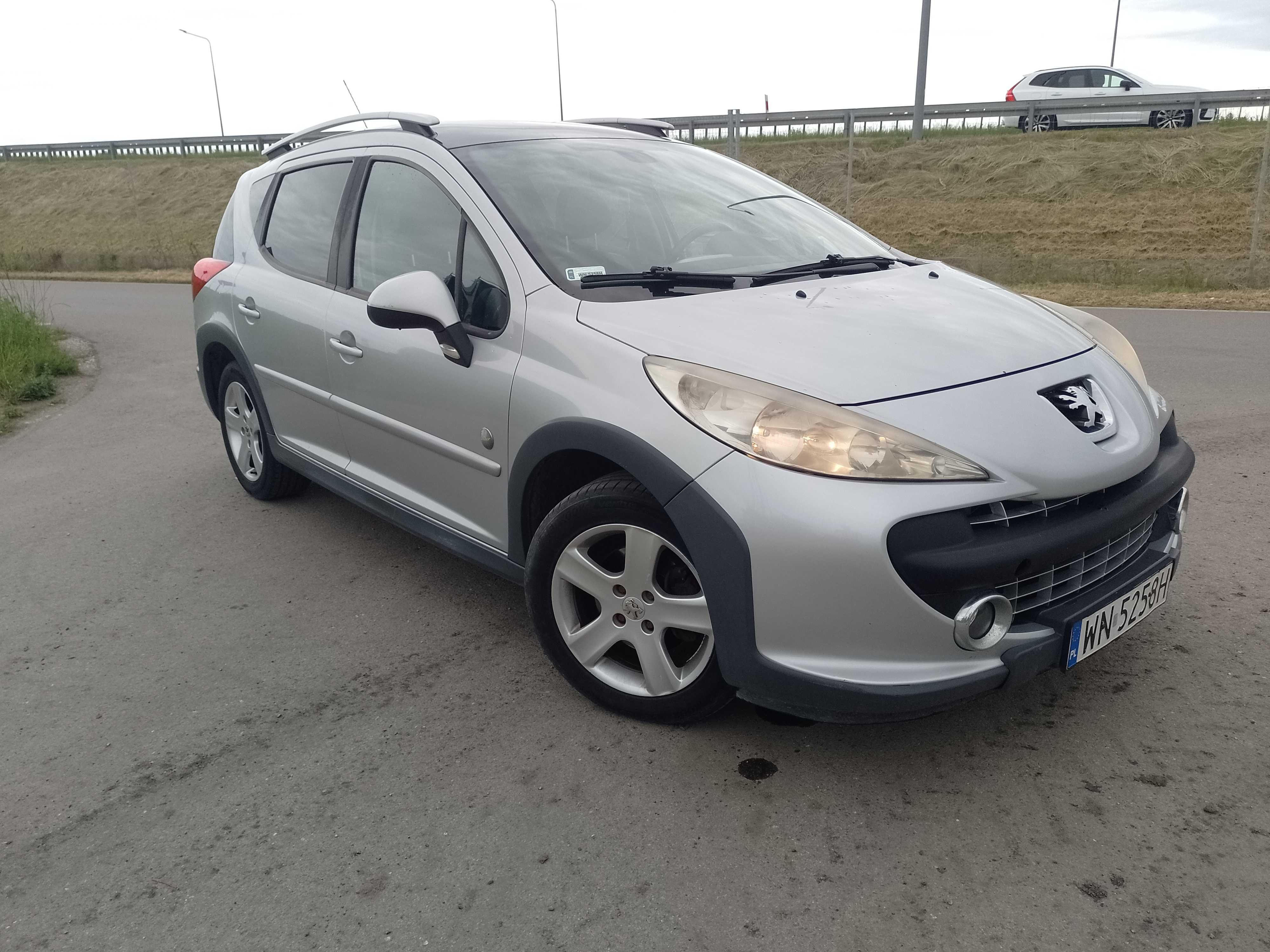 Peugeot 207 SW 1.6 HDI Outdoor klima, PDC, półskóry