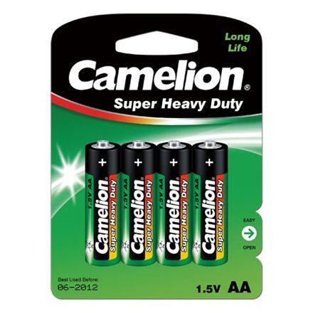 Baterie Camelion AA/LR6 Super Heavy Duty 4 szt. R6P-4BB