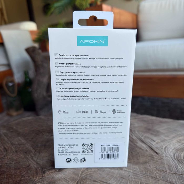 Capa de Policarbonato com MagSafe para iPhone 17 Pro - Transparente