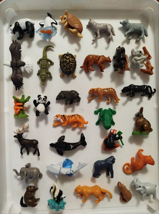 Кіндер натунс,тваринки, іграшки 90 х