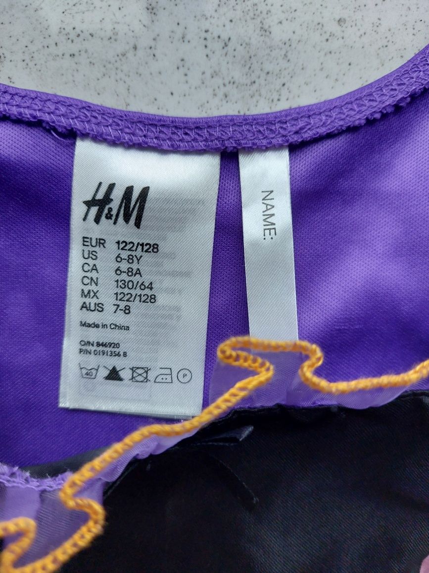 Kostium strój na bal przebierańców czarownica wiedźma H&M 122 128