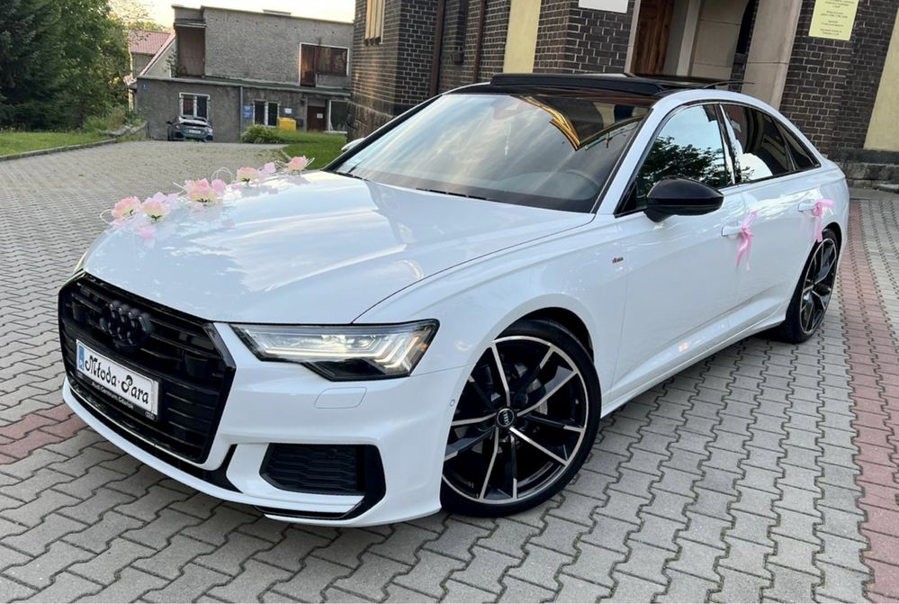 Samochód Auto do ślubu Wynajem Audi a6 c8