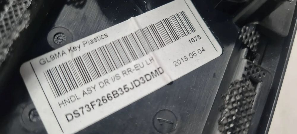 Ford mondeo MK5 V Klamka wewnętrzna Lewa tył Dekor Listwa Europa