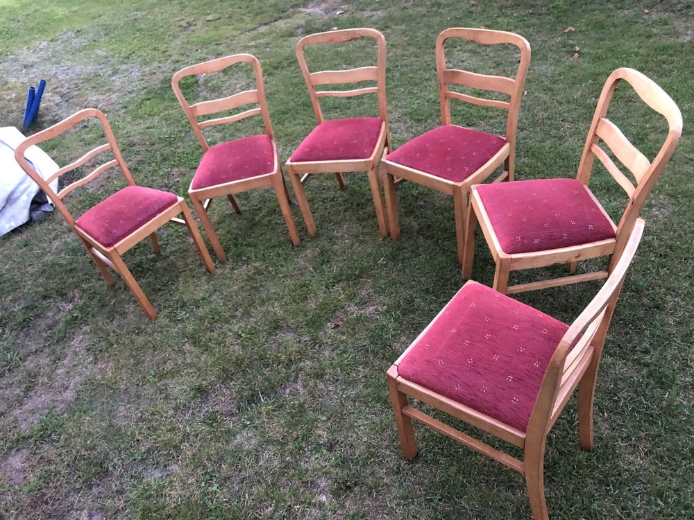 Krzesła fotele stare antyki