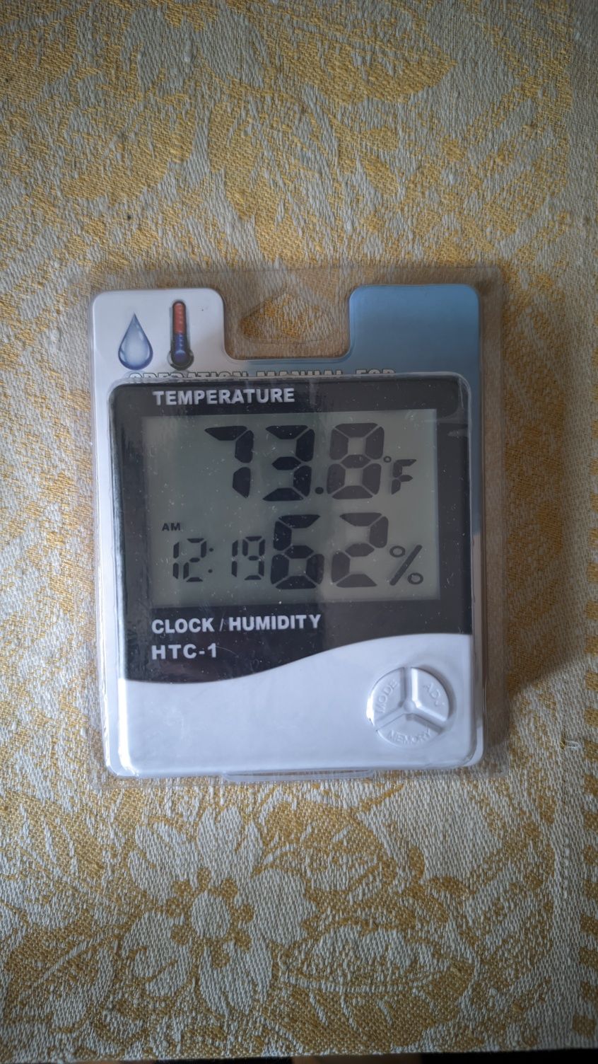 Термометр гігрометр HTC-1 новий