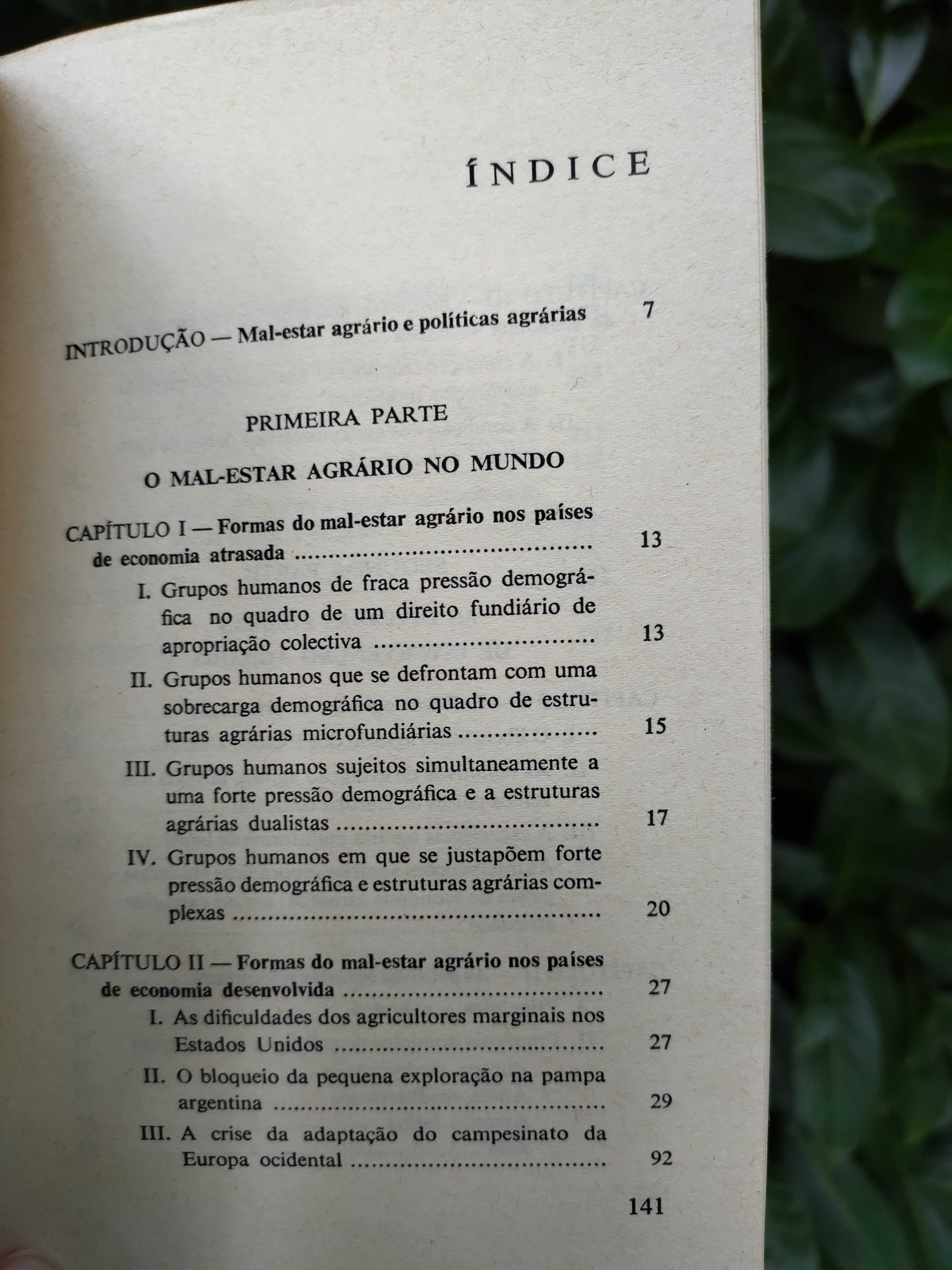 As Políticas Agrárias (Rolande Gadille)