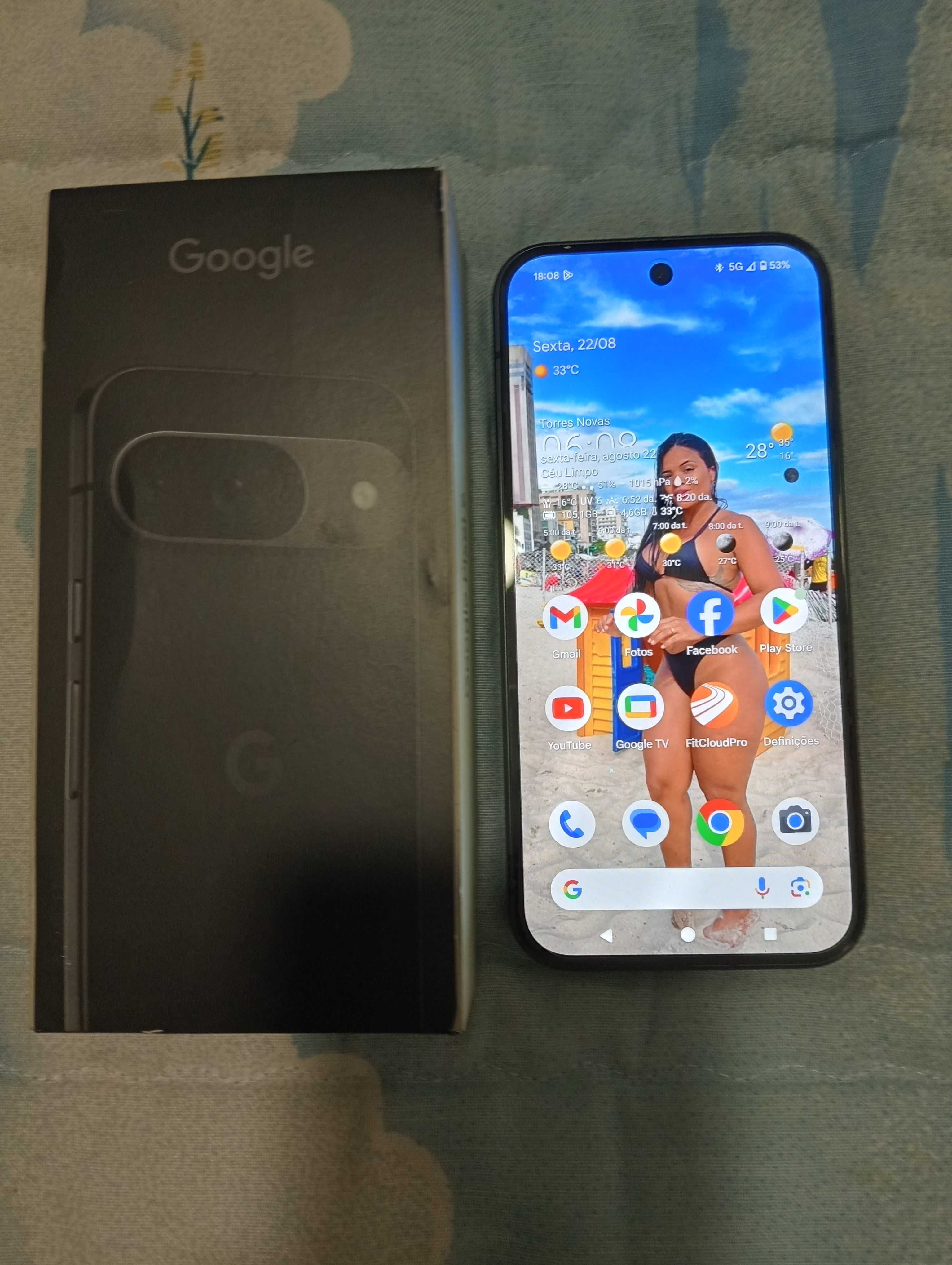 GOOGLE Pixel 9 12 GB 128 GB Novo!