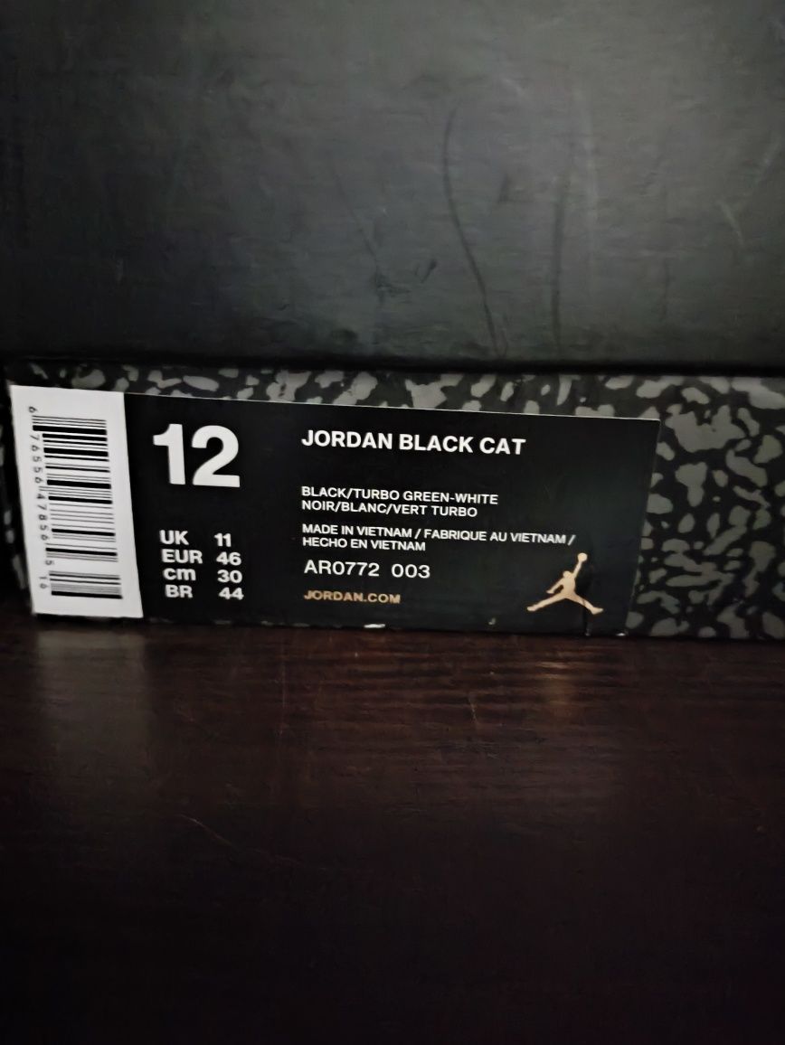 Jordan Black Cat