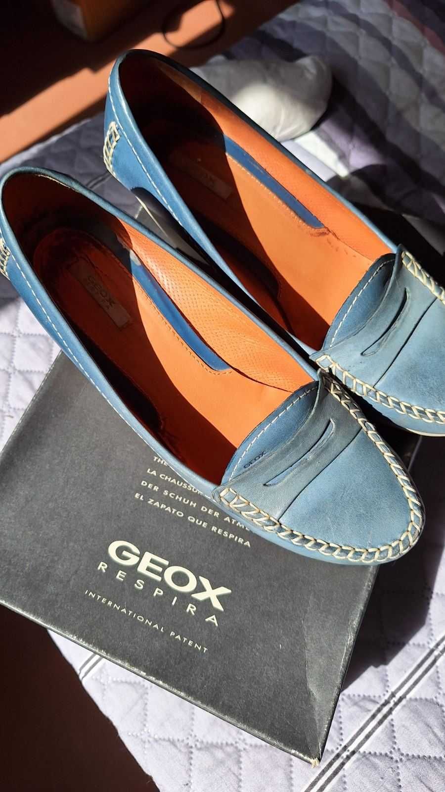 Туфли женские фирма GEOX. Натуральная кожа