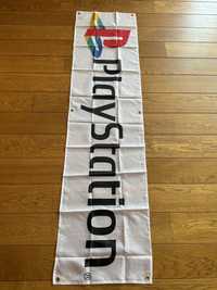 Banner materiałowy PlayStation - Duży 175 cm dł