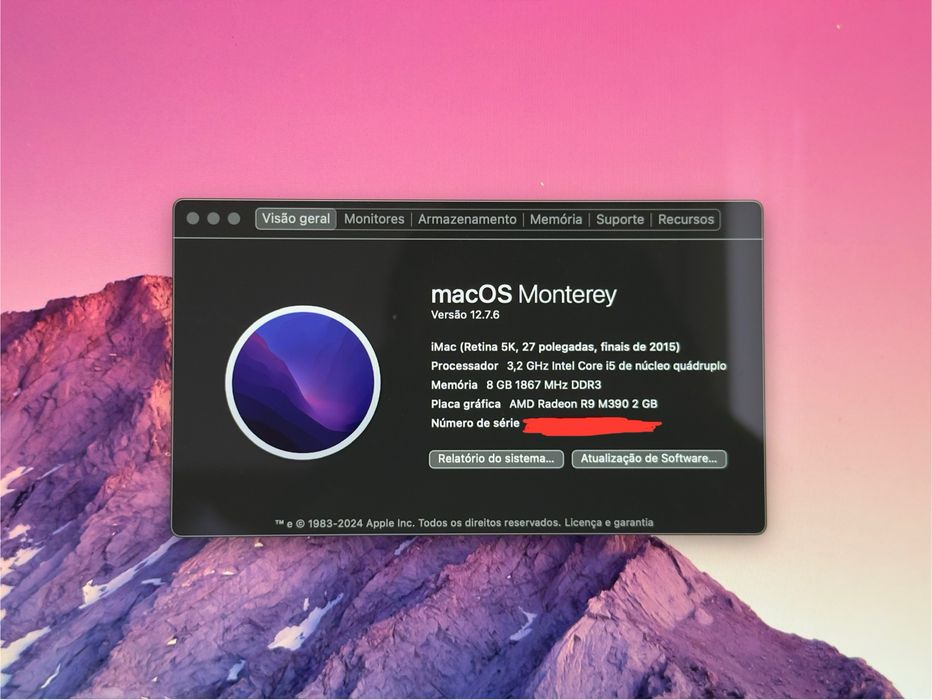 Apple Imac 5K - 27 polegadas finais de 2015